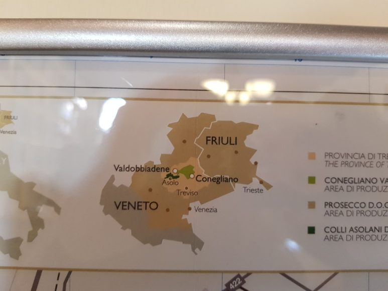 Дегустация в proseccheria mionetto – valdobbiadene