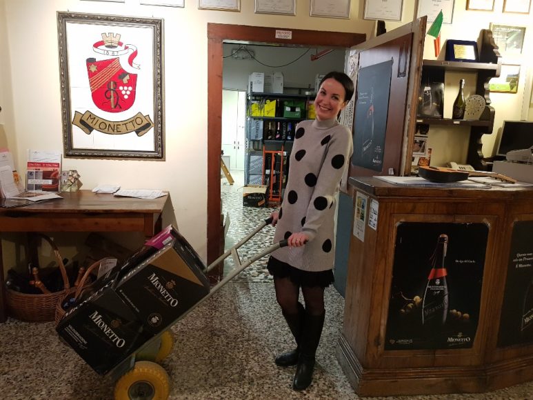 Дегустация в proseccheria mionetto – valdobbiadene